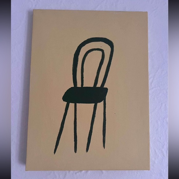 Unique set of chair paintings - Picture 3 of 8
